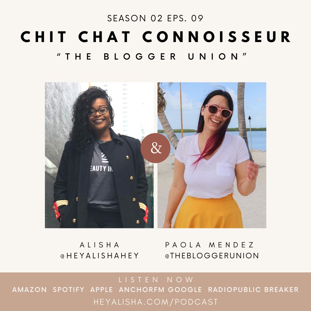 Chit Chat Connoisseur — Hey Alisha