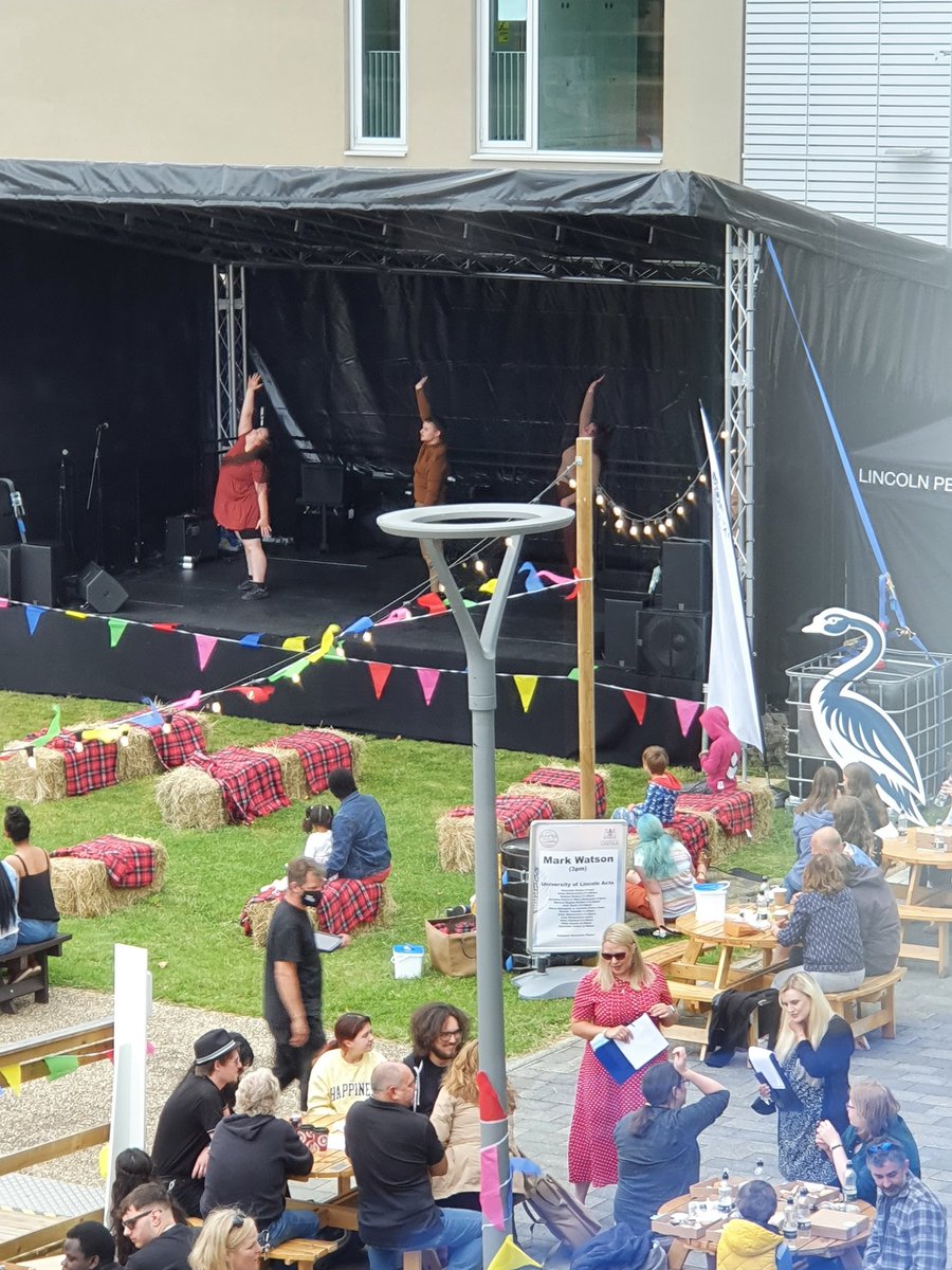 UoLCreativeArts's tweet photo. Brilliant to see our @UoL_Dance students entertaining guests at the @unilincoln Picnic at the Tipi outside @LPAC_Theatre this afternoon! https://t.co/WlkC3dGH2q