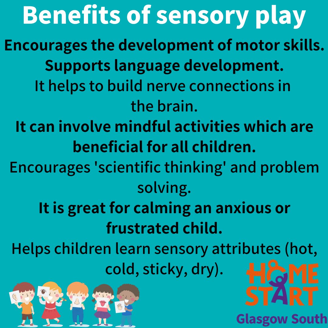HomeStartGS's tweet photo. Today is Playday! It is day to celebrate and raise awareness about the importance of play. Check out our sensory play activity today.
#learnthroughplayglasgow #summerfunglasgowsouth #BecauseChildhoodCantWait 
#playeveryday
@homestartuk @HSScotland 
@PlayScotland https://t.co/Ghz6wmaxW2