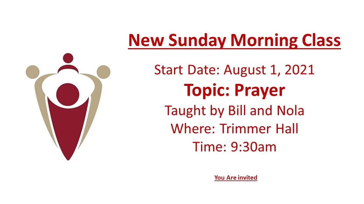 WL_Federated's tweet photo. Join us! #sundayschool #prayer #smallgroups https://t.co/2F7gRJMTWv