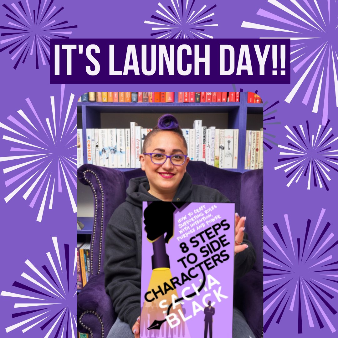 EleanorahStarr's tweet image. Congratulations Sacha! For a blueprint to writing brilliant side characters, check out this new release! It's a must-have for all writers! books2read.com/sidecharacters 

#booklaunch #sidecharacters #launchday #writingcommunity