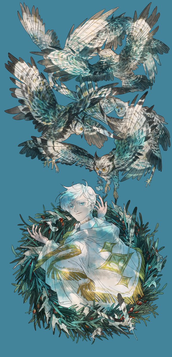 shitto76753330's tweet image. #ThePromisedNeverland  #約束のネバーランド   #norman #ノーマン #レイ #Ray