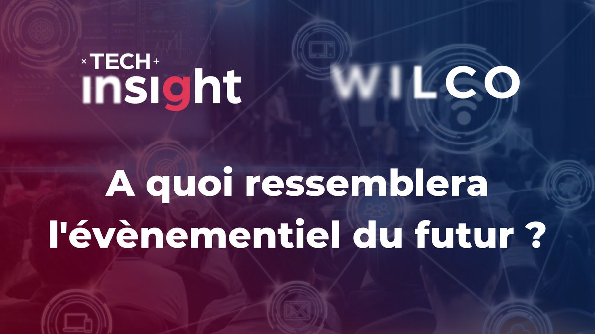 [Future Of Events] Retour sur le dernier TECH Insight que <a href="/WILCO_startup/">WILCO</a> a organisé sur le Futur de l'Evénementiel avec <a href="/EDFofficiel/">EDF</a> <a href="/VivaTech/">VivaTech</a> @LinkedInFrance <a href="/NetMedia_Group/">NetMedia Group</a> <a href="/GetSparkup_FR/">Sparkup</a> 🚀 Découvrez la vidéo replay 👉 bit.ly/3rJ8Vs3 🎥