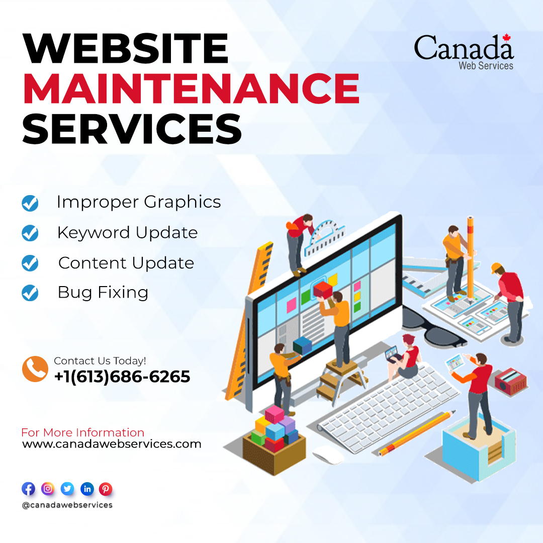 CanadaServices's tweet photo. Web Maintenance Services:
Improper Graphics
Keyword Update
Content Update
Bug Fixing
#websitemaintenance #WebsiteMaintenanceServices
#developer #Content #Website #softwaredevelopment #appdevelopment #ux #ui #webdevelopers #maintenance #frontenddeveloper #frontenddevelopment https://t.co/ttlfCifnVH