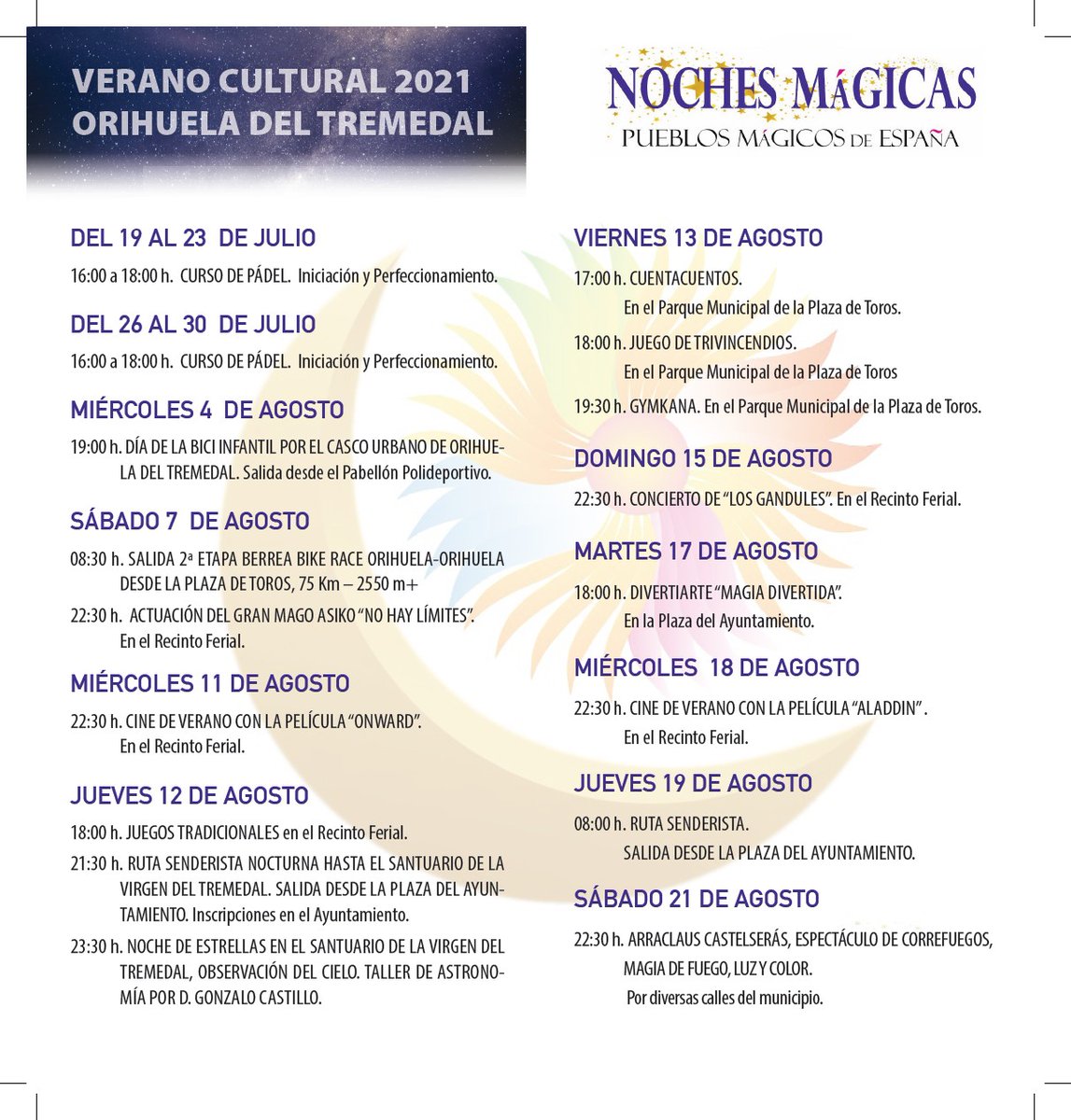 #Nochesmagicas en #OrihueladelTremedal #SierradeAlbarracín