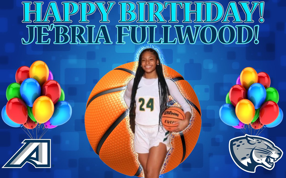 🗣Help us wish Augusta University WBB player Je’Bria Fullwood a HAPPY BIRTHDAY‼️

Have a Great Day‼️