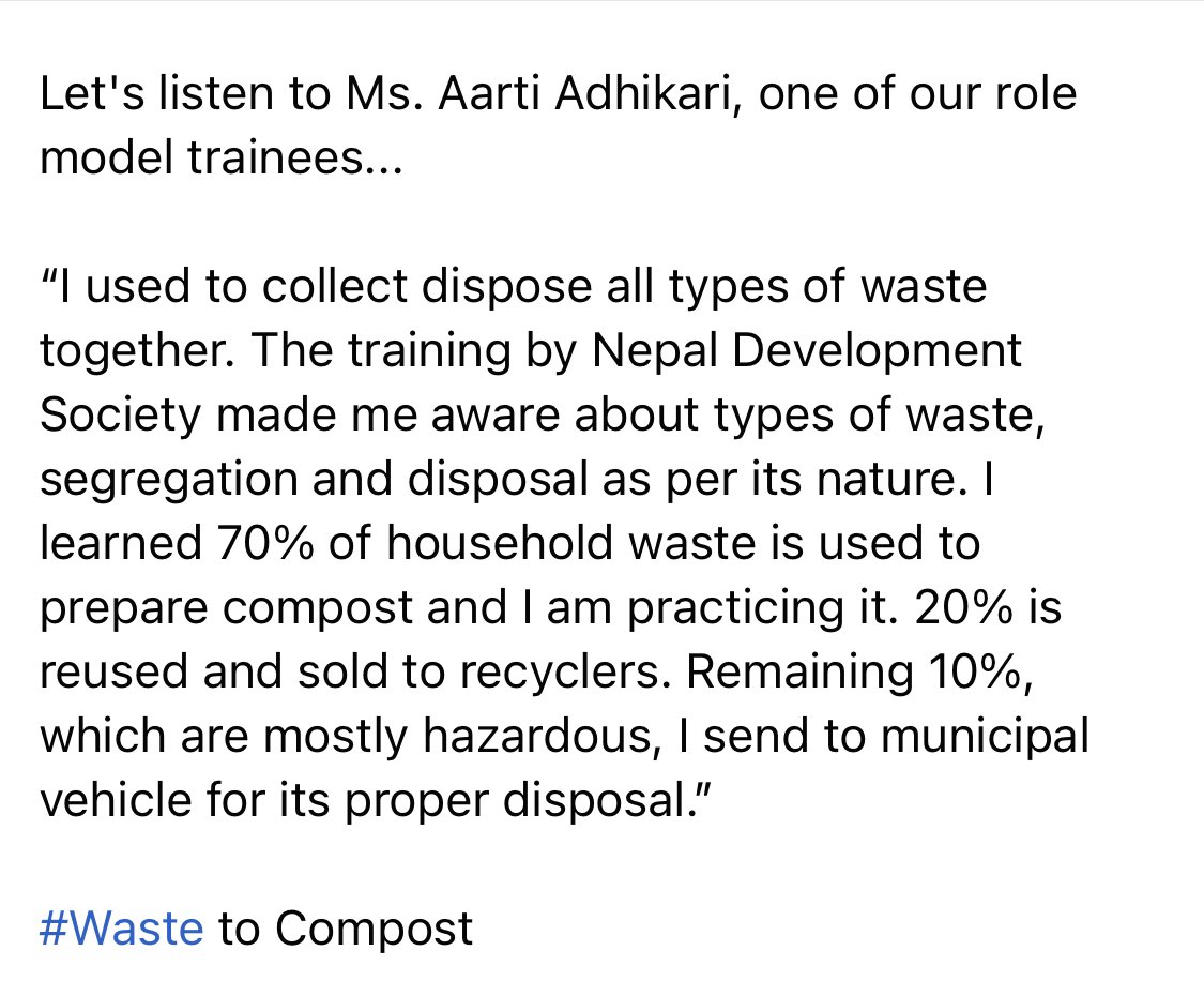 We are distributing subsidized compost rings/bins as a part of our waste management movement in Chitwan, Nepal. 
#wastemanagement #Nepal