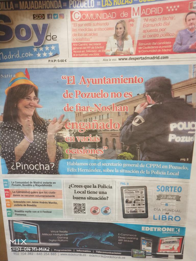 TrabajoenP's tweet photo. @ayto_pozuelo VERGÜENZA https://t.co/y9btHEnFeb