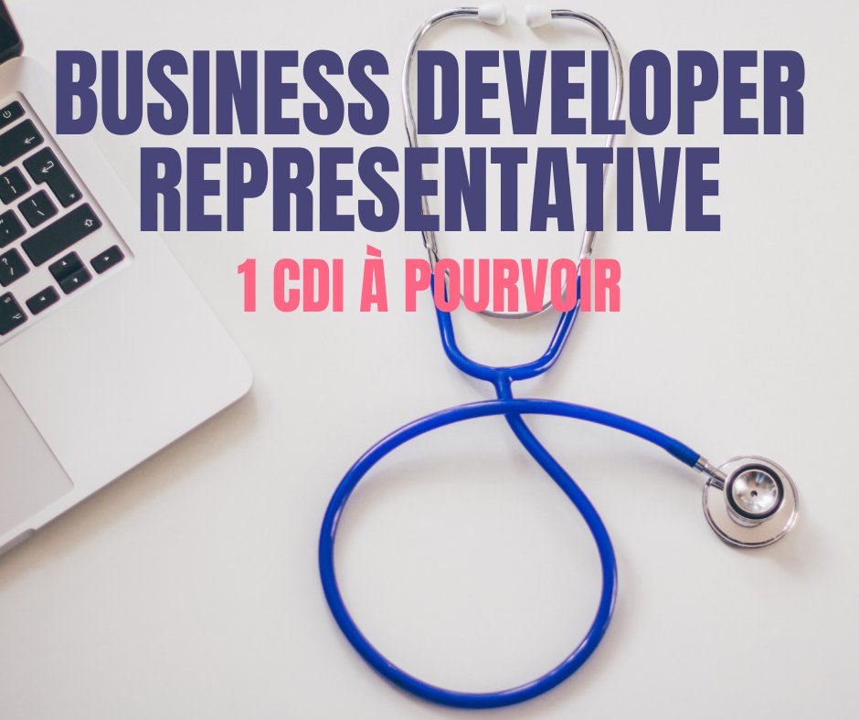 Alerte job de folie 😷
Nous sommes à la recherche d'un profil en CDI en tant que Business Developer Representative à Nanterre. 🚀

Pour postuler : la-releve.com/offres/5430-bu…