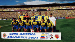 AntonioUbilla1's tweet photo. 29 julio 2001, estadio El Campín, Bogotá, final Copa América Colombia 2001, Colombia 1 (Iván Ramiro Córdoba) México 0, COLOMBIA CAMPEÓN 2001 #Colombia #CopaAmerica2001 #CopaAmerica https://t.co/P6Bj853xFS