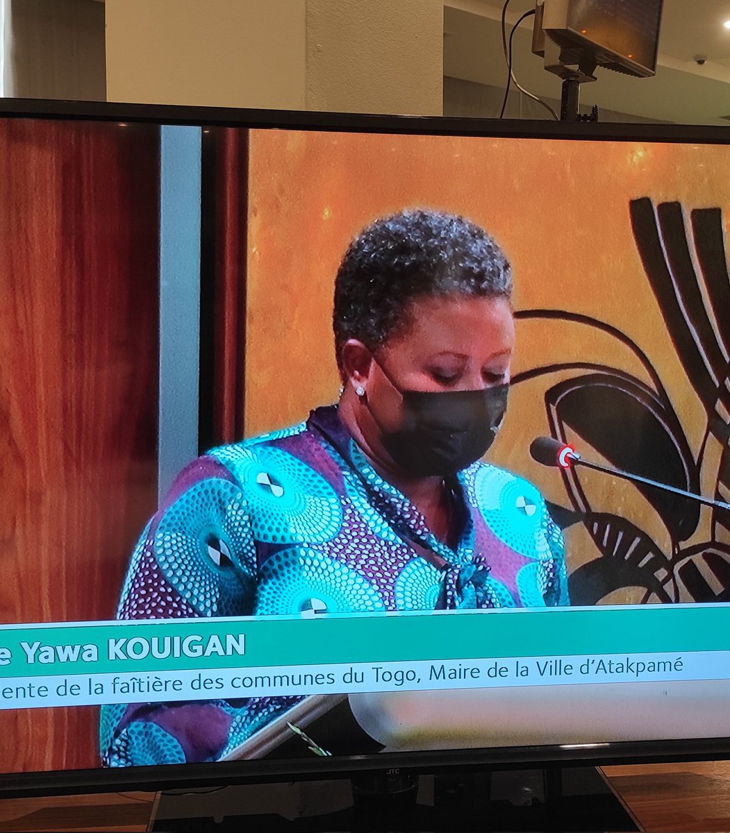 Devbase_Tg's tweet photo. La Maire @YawaKouigan : Ce que nous recherchons, ce n'est pas seulement la croissance, mais l'épanouissement de nos populations, en #récap de la 1ère journée du #CIDB
@Devbase_Togo @BM_Afrique
@PnudTogo
#ConfDevBaseTG
#MinDevBase
#DeveloppementAlaBase
#ConférenceInternationale https://t.co/OWtDFagThf