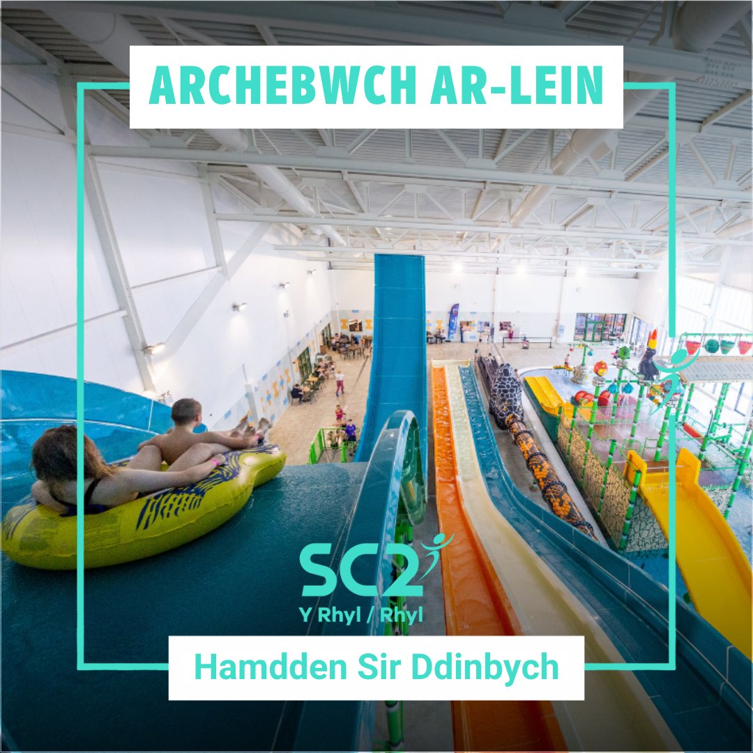 Mae yno lwyth o sleidiau ichi eu dewis yn SC2!
  
 Rydym wrth ein boddau â’r Speedster, mae bob amser yn hwyl cael ras efo rhywun ar y ffordd i lawr!
  
 Archebwch eich sesiwn nawr: sc2rhyl.co.uk/cy/archebwch-n…