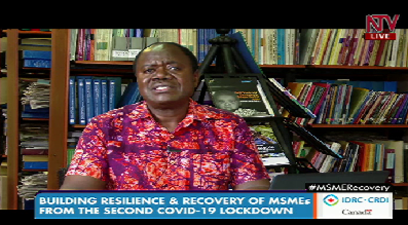 ntvuganda's tweet photo. Yes COVID-19 has been a disaster but the message we wish to communicate as Makerere University is that there is hope and 'necessity is the mother of innovation' - Prof Juluis Kiiza #MSMERecovery https://t.co/LqZGJdfu70
