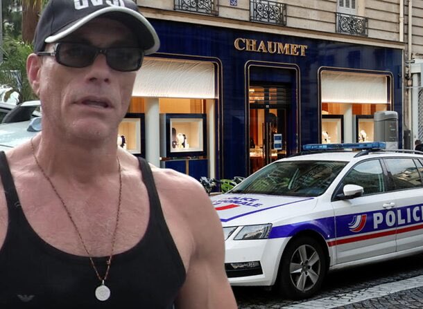 LesNews's tweet photo. Photo du suspect dans le vol de la bijouterie #chaumet à Paris, au même moment plusieurs passants étaient attroupés autour de l’acteur #JCVanDamme qui faisait du shopping dans le quartier via @TMZ https://t.co/4qKyUsH5Ys