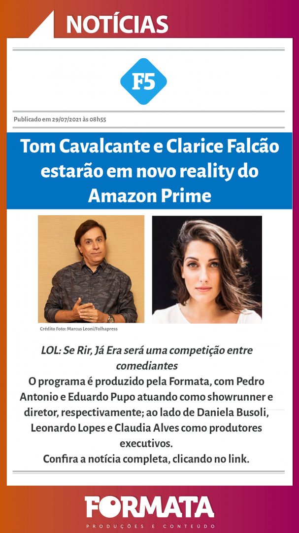 Formata Produções tweet media