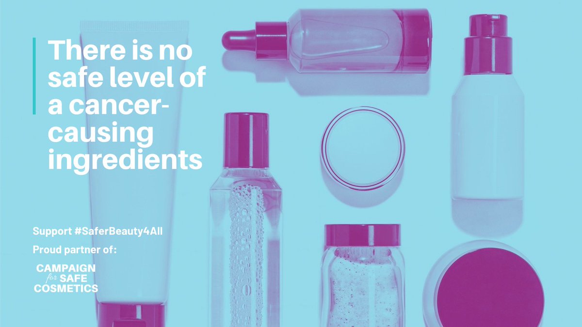 Everyone deserves access to personal care and beauty products FREE from cancer-causing and other #toxicchemicals ask your congressional rep to sponsor the federal Safer Beauty Bill NOW 👉 bit.ly/SaferBeauty4All #saferbeauty4all @RepSchakowsky @RepFletcher @DorisMatsui @RepLBR