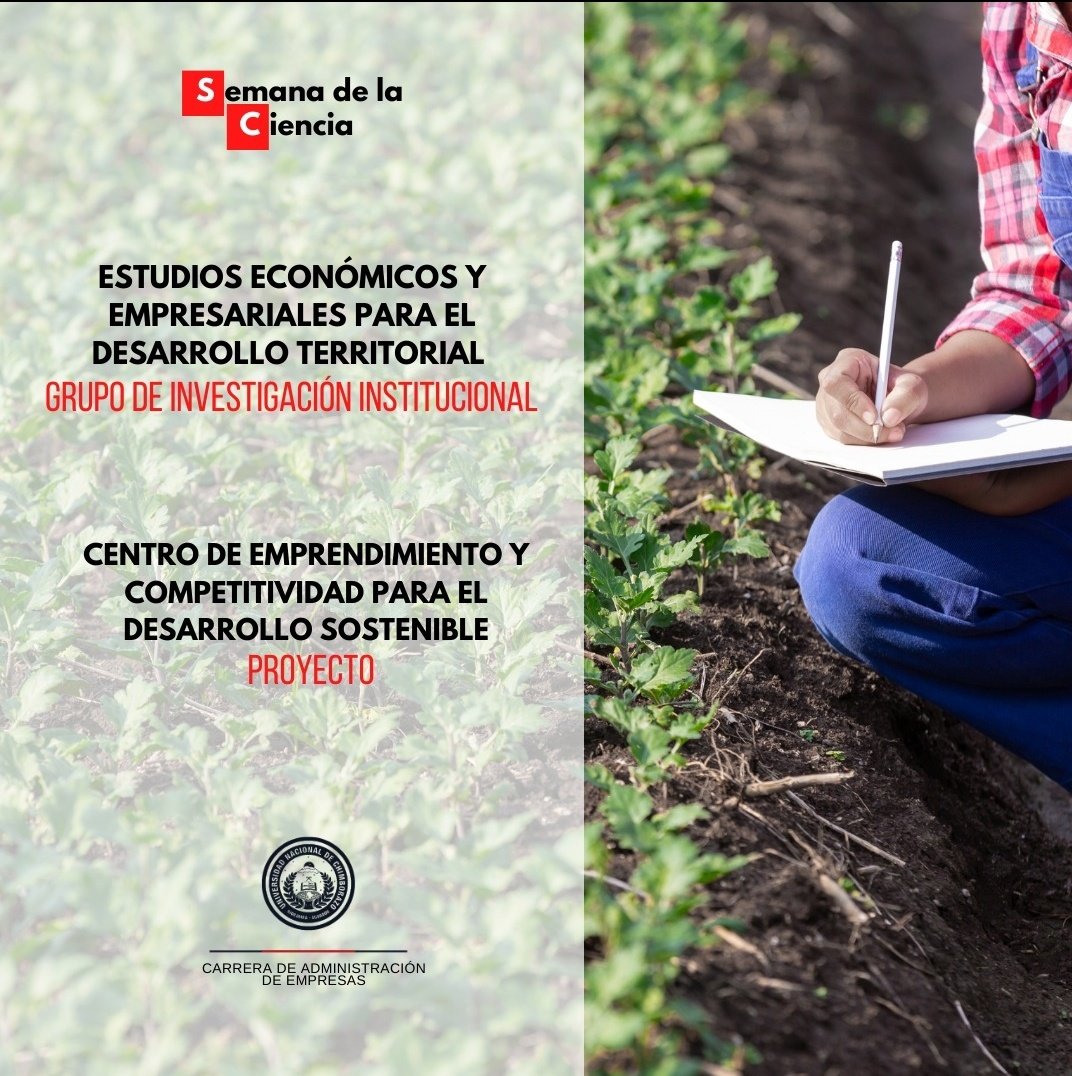 CarreradeAdmin1's tweet photo. #InvestigaciónAdministración
En la mañana del jueves 29 de julio se presentó en la #semana de la #ciencia un informe de actividades que se vienen desarrollando con el proyecto #CECDS #Centro de #Emprendimiento y #competitividad para el #desarrollo #sostenible.
#SomosUnach https://t.co/glfSgbzdAT