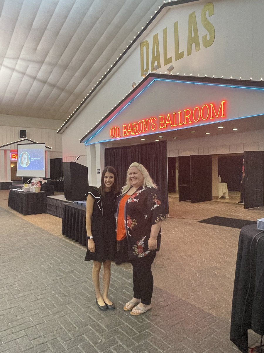 So excited to be cheering on these <a href="/MidlothianISD/">Midlothian ISD</a> ladies at the Region 10 Teacher of the Year banquet. What shining examples of teachers who love kids and innovate in the classroom. #misdproud