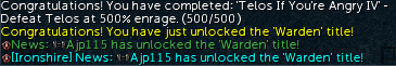 Ajp115BTW's tweet photo. I'm 5 years late but I got Warden :) https://t.co/TAl7EyLx2X