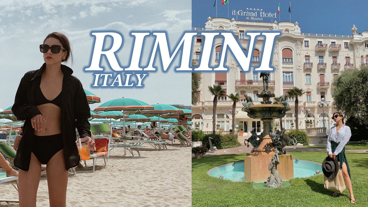 **new video** come with me to rimini, italy (plus a bonus stop in bologna!) youtu.be/TeVxJhaDmRs