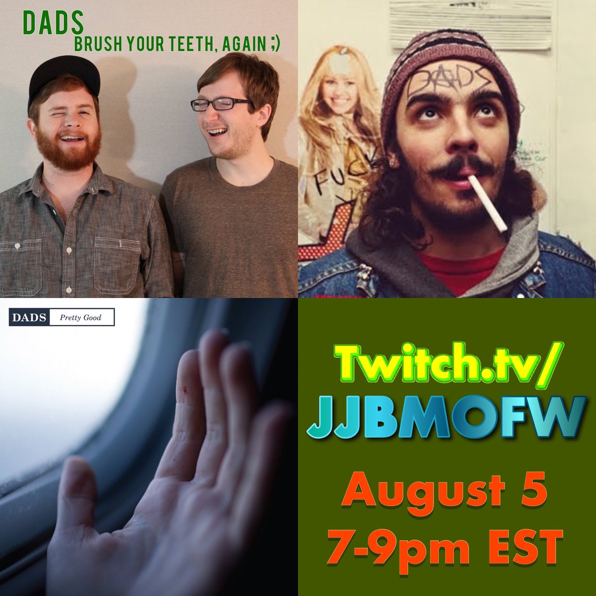 John will be playing all of BYTA, American Radass, and Pretty Good on August 5th on his twitch, twitch.tv/jjbmofw