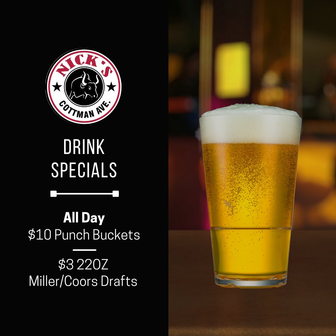 Nicks_Northeast's tweet photo. THURSDAY DRINK SPECIALS⁣
📍 LINK IN BIO
#restaurant #bar #sportsbar #nicksroastbeef #foodie #roastbeef #nickscottman #philadelphiaeats #phillyfood #cottmanave #PhiladelphiaRestaurants #PhillyEats #PhillyFoods #cocktails #draftbeer #phillysports #phillyspecials #phillyeats #drink https://t.co/yhseBP0dic