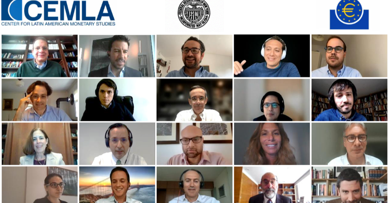 CEMLA's tweet photo. #EventSummary
Conference on Economic and Monetary Policy in Advanced and Emerging Market Economies in the times of COVID-19
Was held in digital format from July 7 to July 9, 2021. It was jointly organized by @CEMLA, @NewYorkFed and @ecb.