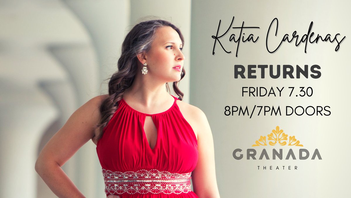 Join me tomorrow night Fri 7.30 8pm for my first show in 3 years at The Granada Theater in #Uptown #Mpls <a href="/uptownlobby/">uptownlobby@granadatheater</a> Buy tickets here:
eventbrite.com/e/katia-carden…