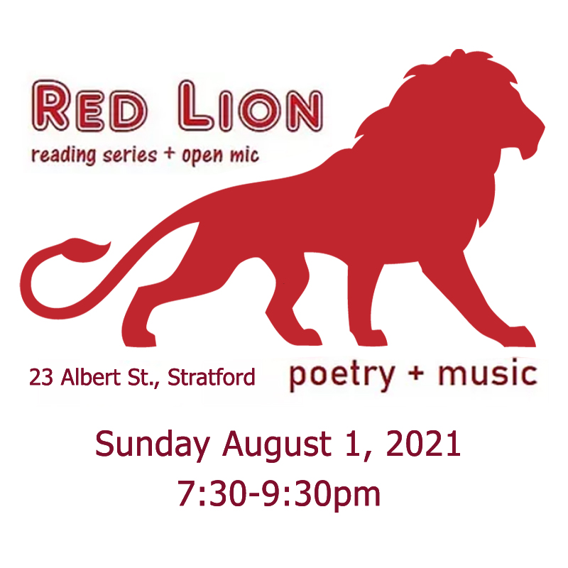 Local Poet, David Stones will be reading at the Red Lion on August 1. 
<a href="/redlionroom/">Red Lion Room</a>   <a href="/StratfordON/">Destination Stratford</a>   <a href="/BlueMoonPbh/">Blue Moon Publishers</a>  <a href="/DavidDmstones/">David Stones</a>