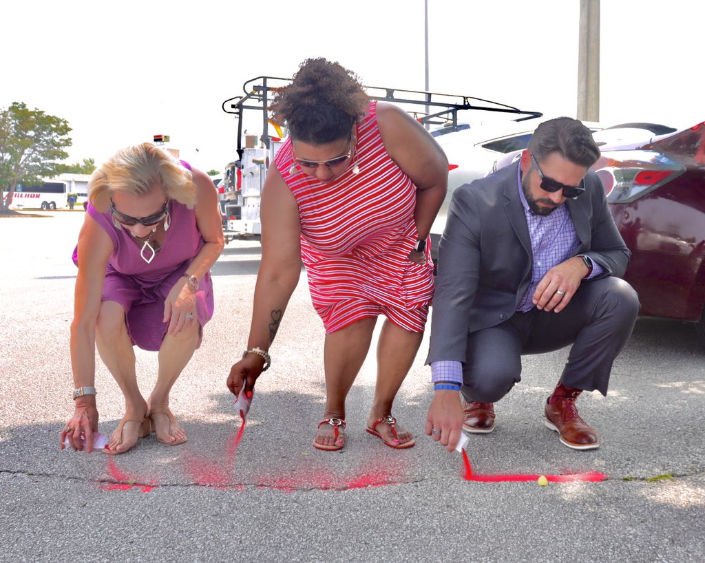 CityofJacksonTN's tweet photo. #RedSandTN - @MayorConger participated in the @RedSandProject at the Carl Perkins Civic Center during #HumanTraffickingAwareness Week. The #RedSandProject sheds light on human trafficking victims that fall through the cracks of our society every day. https://t.co/oV2fdFMkCv https://t.co/y4sH1l93al