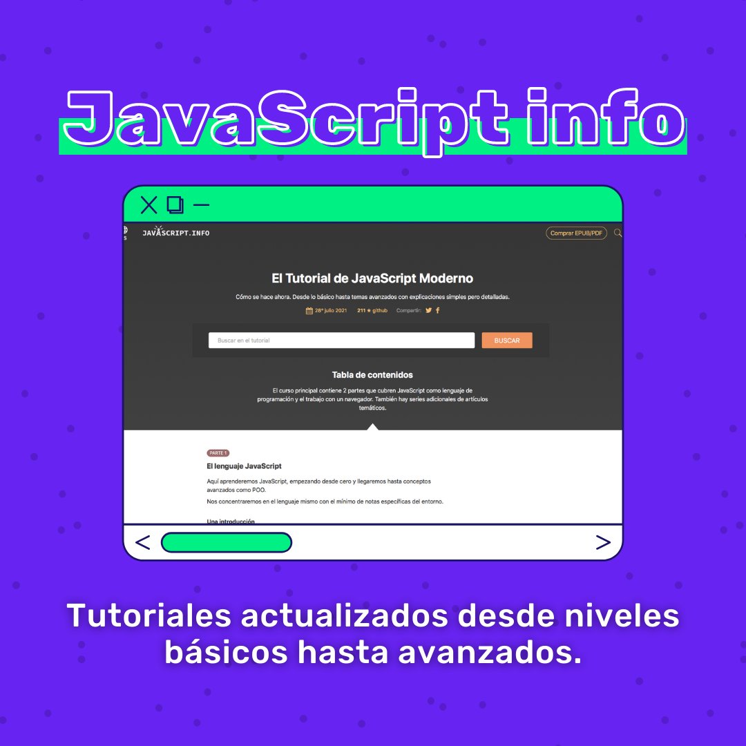 vadavo's tweet photo. ¿Quién quiere aprender #JavaScript? 🙋🏻♀️🙋🏻♂️ Aquí te traemos 4️⃣ plataformas que te ayudarán en tu camino. ¡Y además gratuitas! 😏
#VADAVO #valencia #hosting #telefonia https://t.co/MpvbS9ZHmC