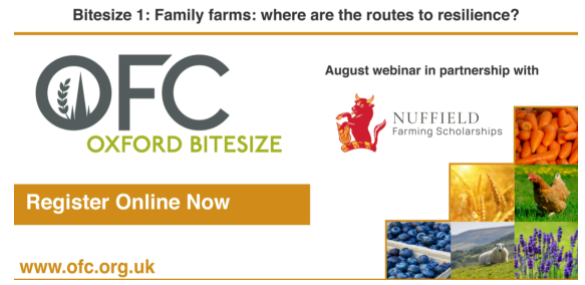 AgriSearchNI's tweet photo. The Oxford Farming Conference Bitesize is back!
Thursday 5 August at 12pm for the first #OFCBitesize of 2021.
Bitesize 1: Family farms: where are the routes to resilience?
Featuring @GrassCheck Farmer, John Martin
https://t.co/xIwFRMSXDW https://t.co/WbgDTXBxtR