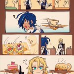 ウェイターアルベド先生一歩も動かなそう✍🎨I feel that the waiter albedo…