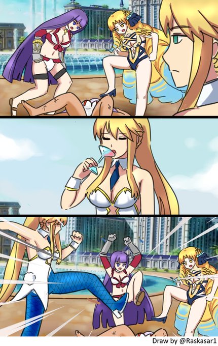 Duel of the Three Ruler Beauties an the Wicked Kouhai! #FGO #FateGO 