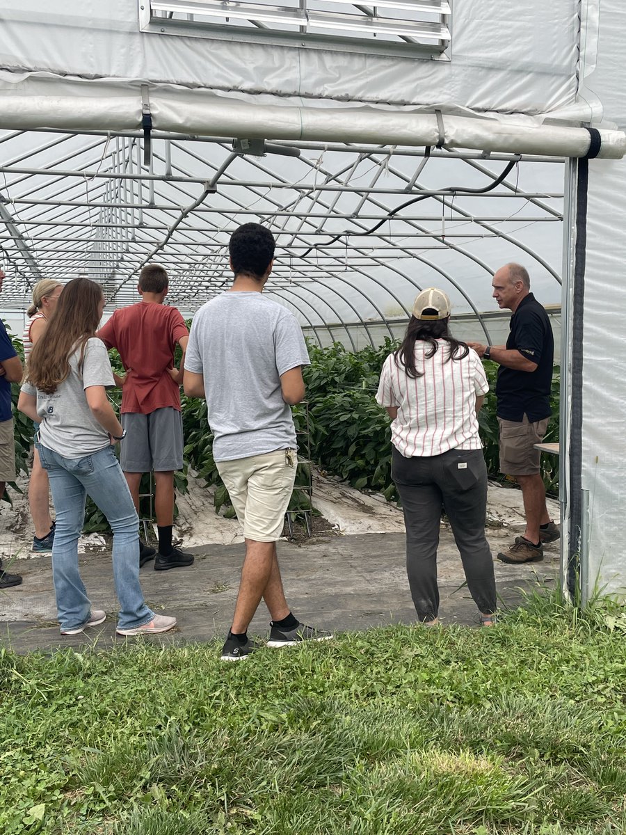 PurdueHortLA's tweet photo. Petrus Langenhoven, Chris Adair, Wenjing Guan, Stephen Meyers, Nathaly Vargas &amp; Laura Rodriguez were among the presenters this morning at the 2021 Small Farm Education Field Day at the Purdue Student Farm. #PurdueHLA #PurdueHortExt #PurdueStudentFarm #PurdueExtension #PurdueAg https://t.co/TiHFb4EyKW