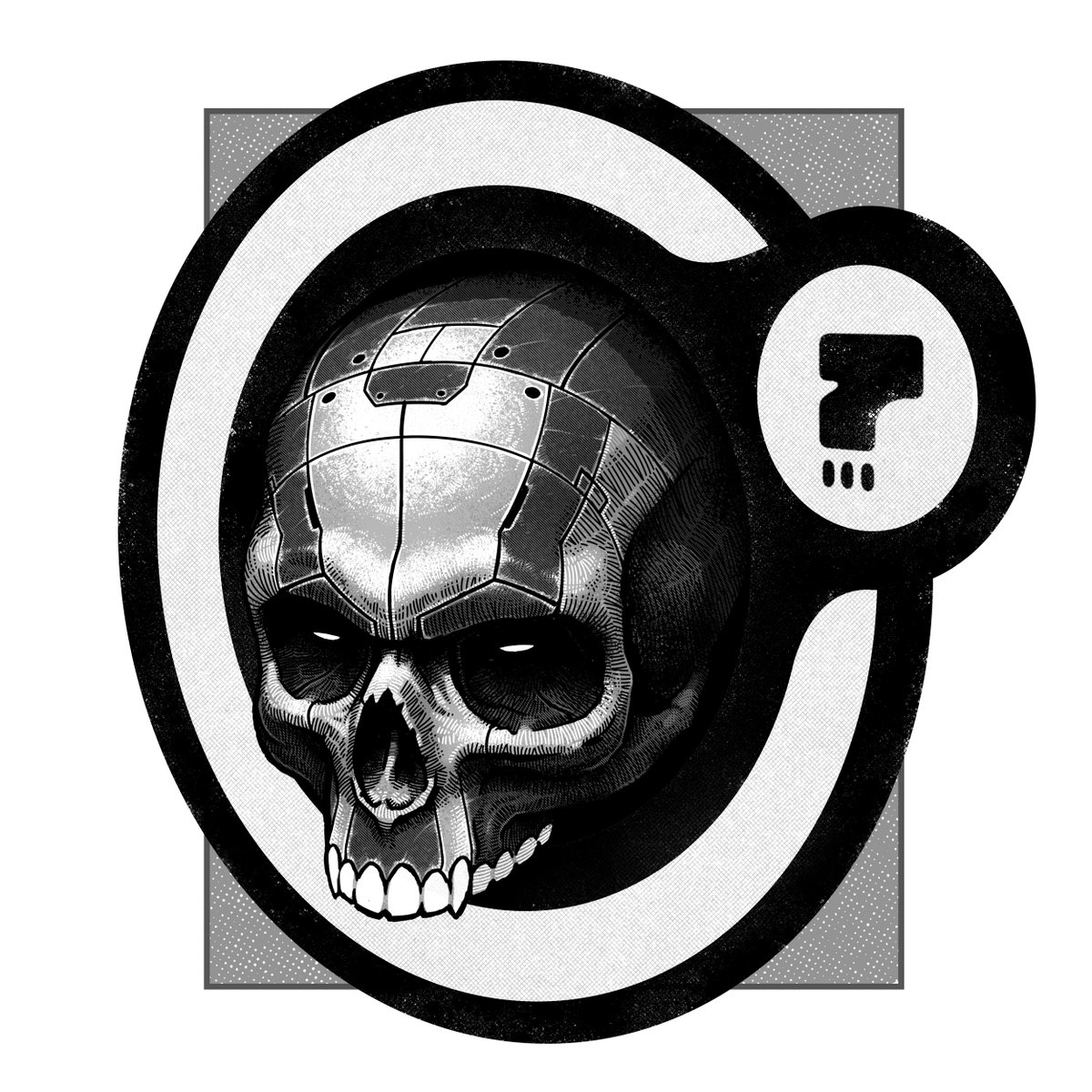 IanPesty's tweet photo. Dead Orbit💀Playing around with new brushes...
#skullyjuly #Destiny2Art #deadorbit https://t.co/OOmIO8vJpA