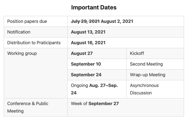 ManelSlokom's tweet photo. New deadline for submitting your position papers at #SimuRec : August 2nd.
@ACMRecSys https://t.co/BxOYhNNqWt