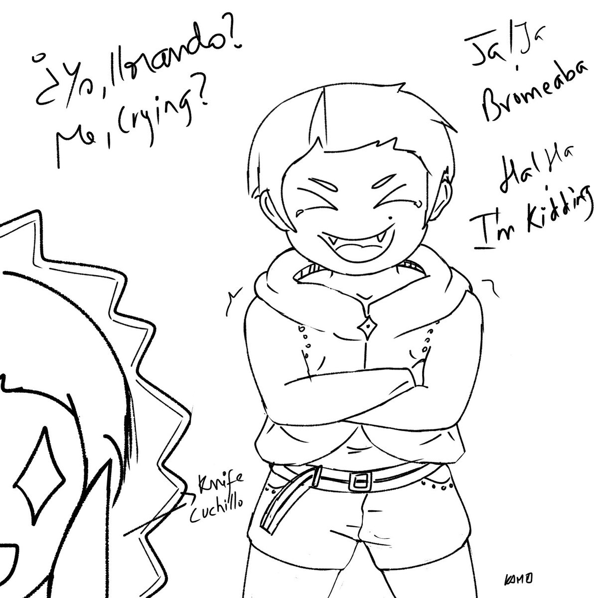 borukamo's tweet image. Olvidé subirlo JAJA

Aún así, quiero que Hima lo abrace &amp;gt;:(

#daemon #boruto