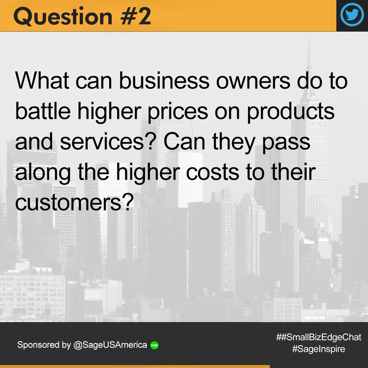 SmallBizEdge's tweet image. #Smallbizedgechat with #SageInspire