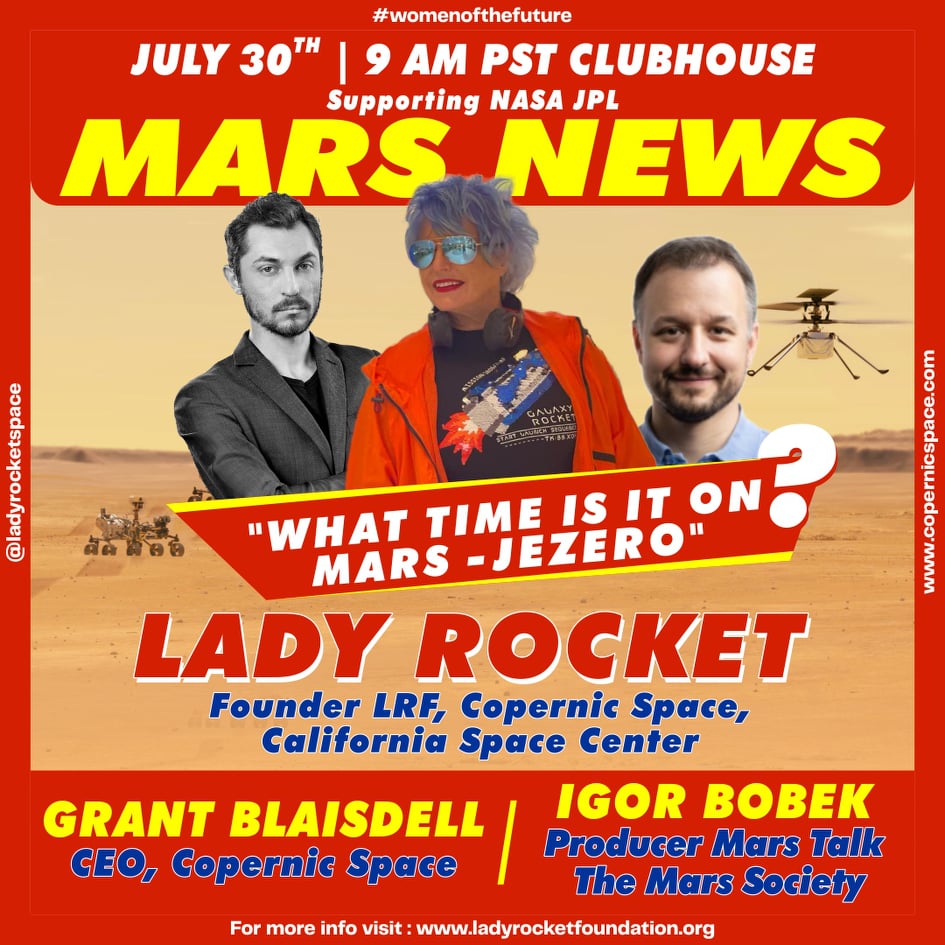 TheMarsSociety's tweet photo. Join Igor Bobek, Producer of #MarsTalk, part of our educational outreach division, in a discussion about Mars exploration &amp; STEM-related subjects on #Clubhouse this Friday (9am PT). To attend, visit: https://t.co/a79m38NwSS. #spaceadvocacy #stem #education #humanstomars #science https://t.co/YJC8znjbFp
