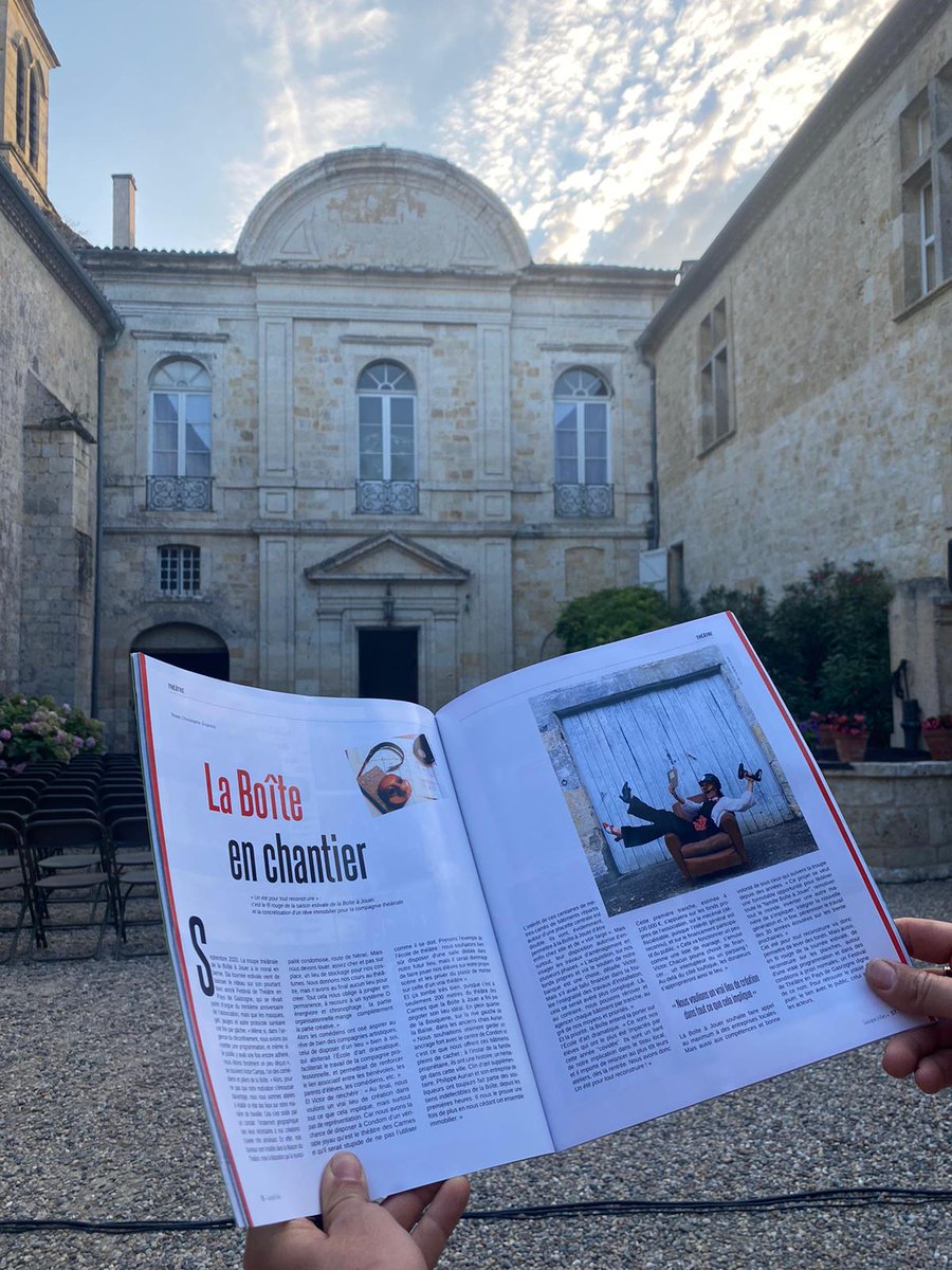 Ce soir, 2ème représentation de Dracula au Château de Cassaigne avec <a href="/plaimont/">PLAIMONT</a> 
En arrivant tôt, profitez de ce cadre magnifique pour découvrir le nouveau numéro de <a href="/CoteGers/">Gascogne Côté Gers</a> et... devinez quoi, vous retrouverez dedans toute l'actu de la BàJ ! 
#BAJ 
laboiteajouer.fr