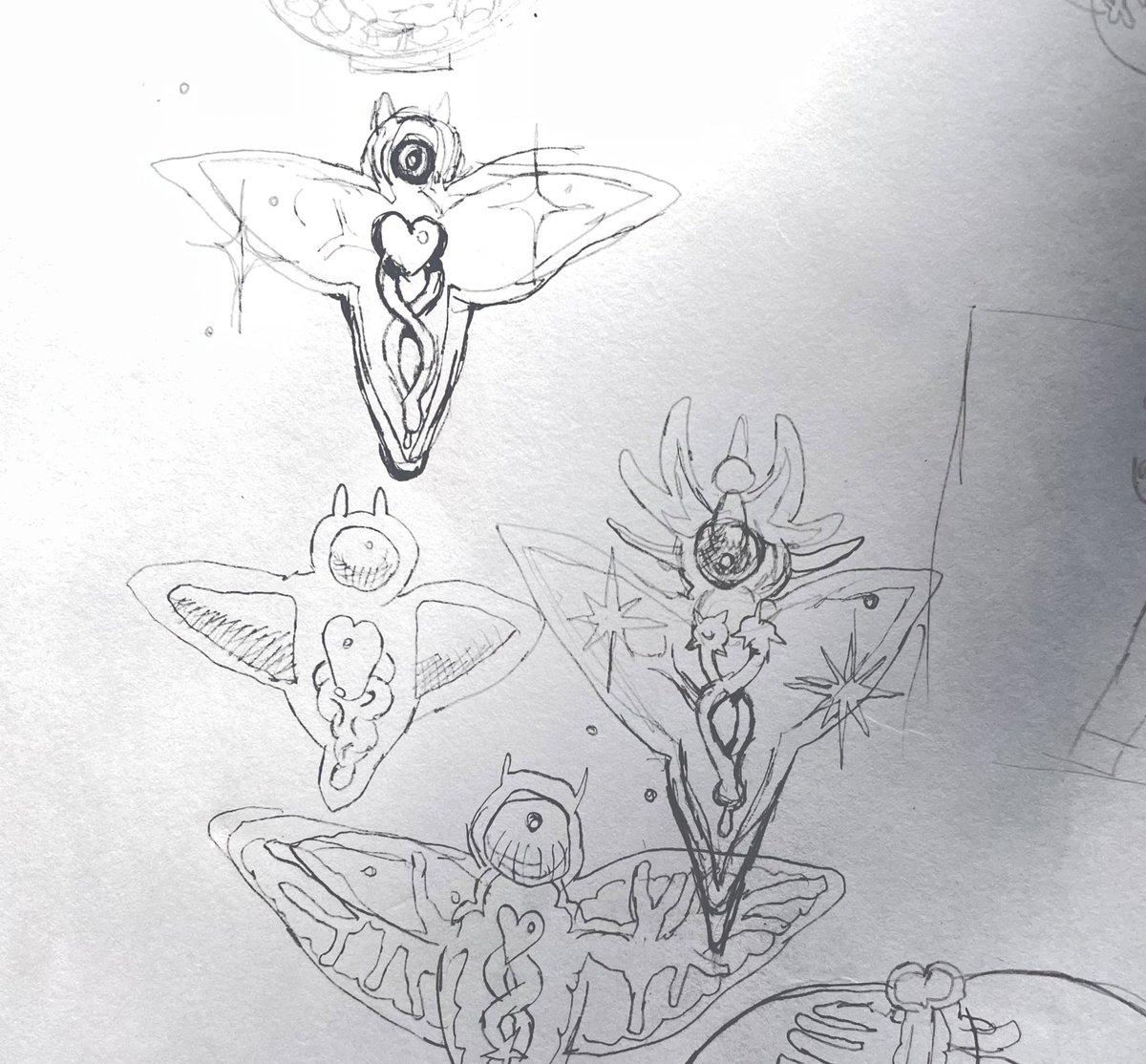 I forgot to post these a while ago, but i designed and got my first tattoos :) 