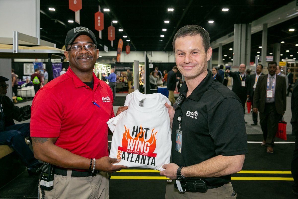 IPPEexpo's tweet photo. #NationalChickenWingDay has us reminiscing about enjoying these hot wings during the WingFling at #2020IPPE...we can't wait to be back in Atlanta with all of you at the #2022IPPE! https://t.co/wo24YBlfjt