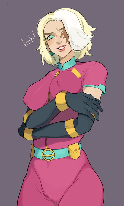 last of the old $5 ko-fis !!! Dr. Blight from Captain Planet  🖤 thank you again ! 