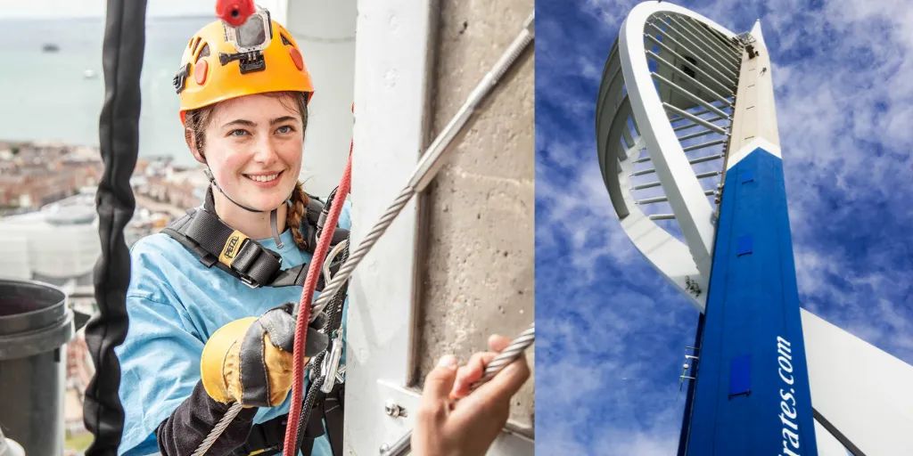 Our amazing Legacy Abseil Team for Inclusion are getting slowly fit and ready for their challenge in stepping over the edge to abseil the Spinnaker Tower. All happening on Sunday 22 August 2021! If you can, please support them. justgiving.com/crowdfunding/a…
