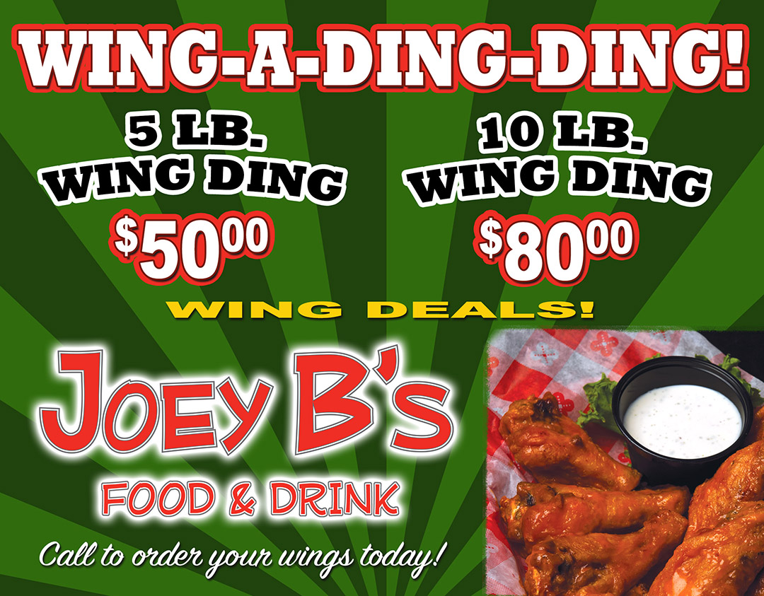 Celebrate #NationalChickenWingDay in a BIG WAY at <a href="/JoeyBManchester/">Joey B's Manchester</a>!!! Call in your order at lunchtime! #StLouis #FoodandDrink 😋