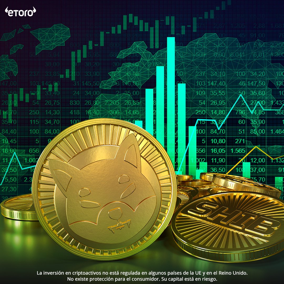 eToro's tweet photo. ¿Ha oído hablar de #SHIBA INU? Ya puede invertir en esta criptomoneda a través de eToro. Únase hoy mismo y compruebe por qué los inversores de #eToro invierten en ella.