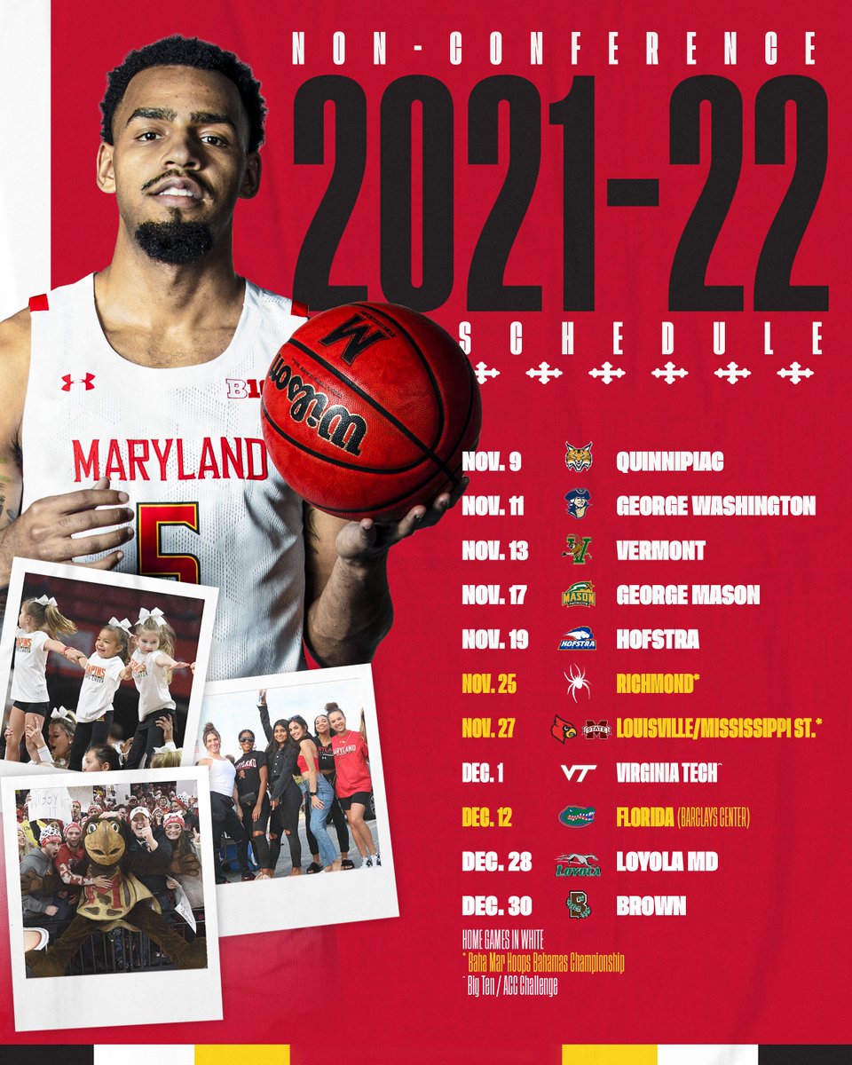 Ziel Eis Gewissen maryland basketball schedule heilen Entsprechend