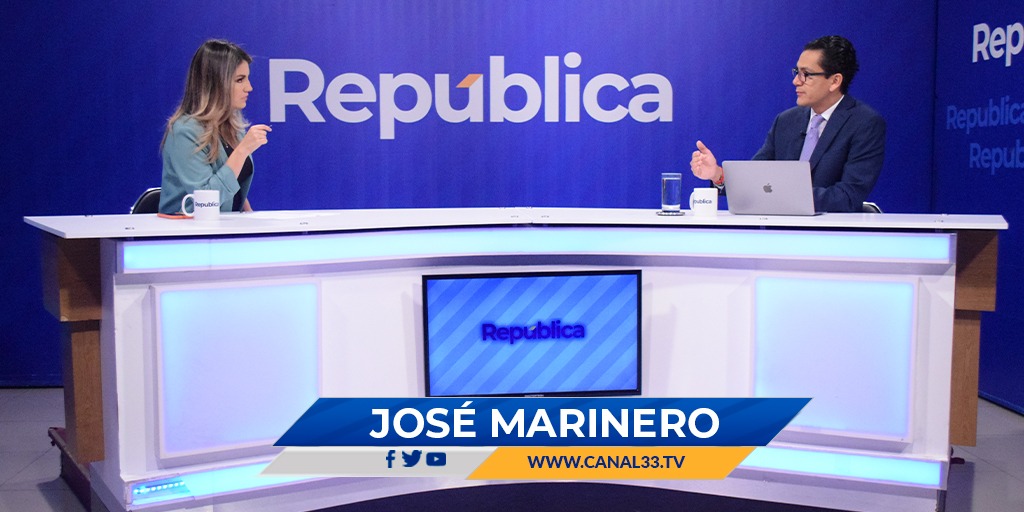 #ReformasALaConstitución | “Hasta las dictaduras más duras necesitan legitimarse en el derecho, buscan que el derecho ampare las decisiones autoritarias que adoptan, y esto es lo que está pasando en El Salvador”. <a href="/MarineroJose/">José Marinero</a>, presidente @FundacionDTJ.
