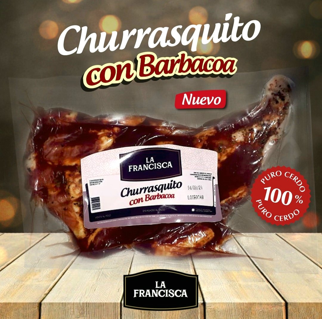 ¡NUEVOS CHURRASQUITOS CON BARBACOA! 

Disponible en todas nuestras sucursales 

📌Arenales 1819
📌Av. Reyes Católicos 1431
📌Av. Ragone s/n (Frente al Mercado Cofruthos) 
📌Av Teniente Ibañez 371 Gral Güemes